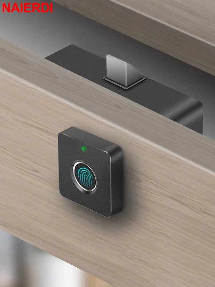 Smart Biometric Cabinet Lock – Keyless Fingerprint Lock for Drawers & Wardrobes | Bentalia Home