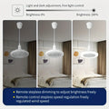 30W LED Smart Ceiling Fan Light with Remote Control – Silent for Bedroom & Living Room | Bentalia Home