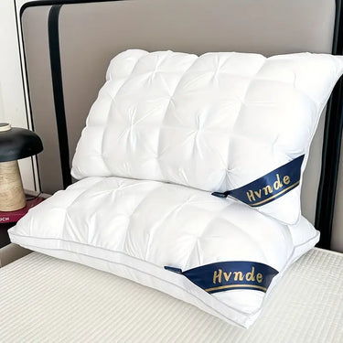 2pcs Luxury 5-Star Hotel Quality Pillows – 19x29" Neck Support, All-Season Comfort, Machine Washable