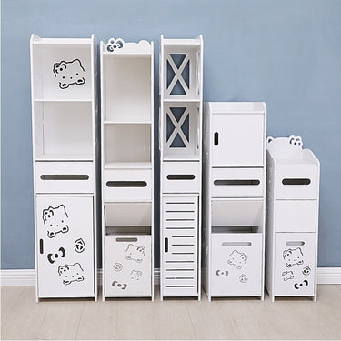 Multi-Layer Gap Storage Rack – Bathroom Organizer with 4 Layers, Portable & Dustproof | Bentalia Home