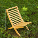 Portable Outdoor Folding Table and Chairs Set - Stylish Bamboo Design, Simple and Functional | Bentalia Home