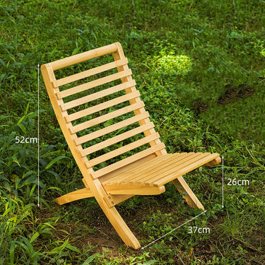Portable Outdoor Folding Table and Chairs Set - Stylish Bamboo Design, Simple and Functional | Bentalia Home