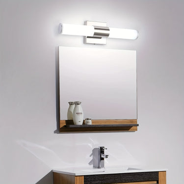 LED Vanity Lights – Modern Stainless Steel Bathroom Light Fixture (8W, 15.75")