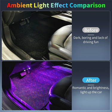 RGB Car Star Light Kit – LED Atmosphere & Disco Lights