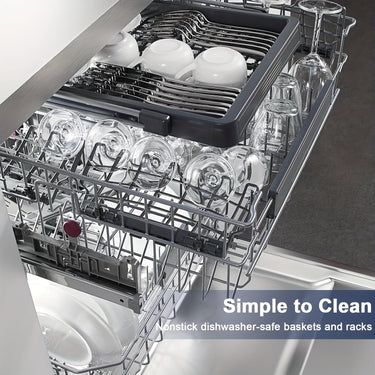 Smart Digital Air Fryer Oven-1800W Digital - 9L (4.5L+4.5L) Smart Tabletop Oven, LED Touch Screen