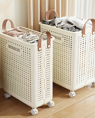 BANDESUN Rectangular Plastic Storage Organizer – Multi-Component Set, Contemporary Design