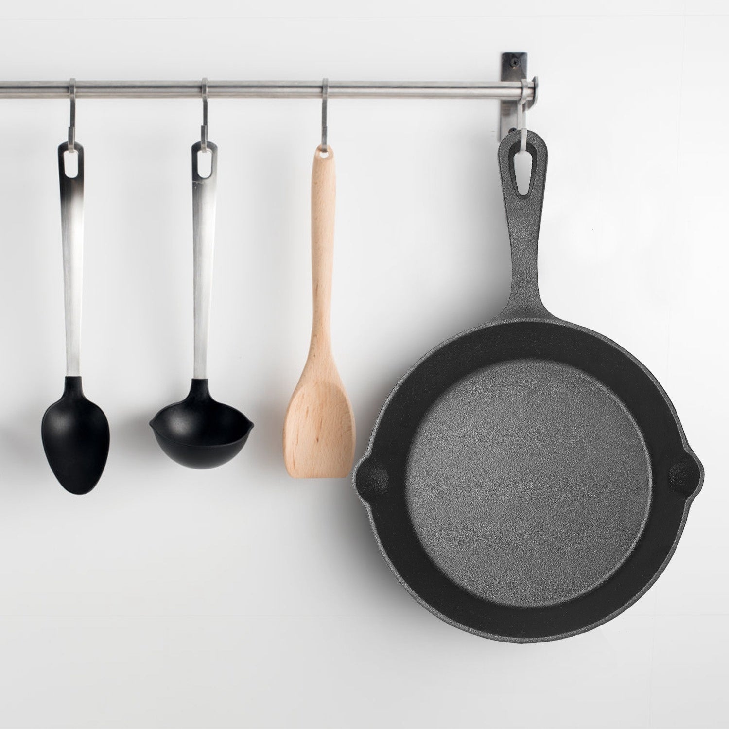 3-Piece Pre-Seasoned Cast Iron Skillet Set | Bentalia Homes