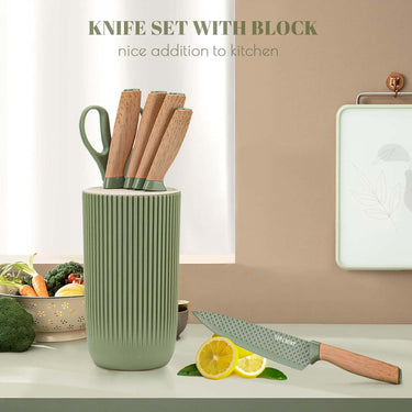 Kitchen Non-stick Stainless Steel Knife Set | Bentalia Homes