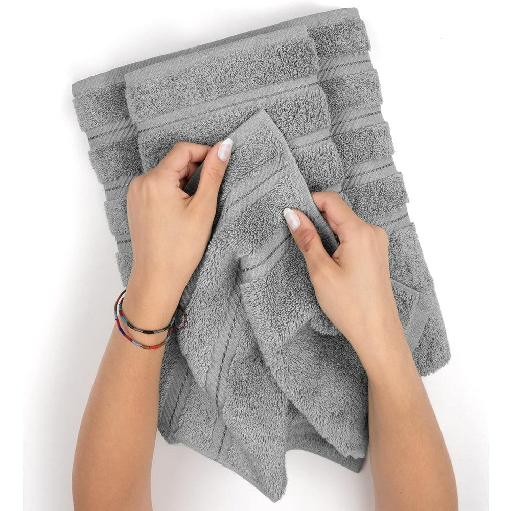 Luxury 6 Piece Turkish Towel Set | Bentalia Homes