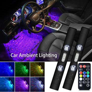RGB Car Star Light Kit – LED Atmosphere & Disco Lights