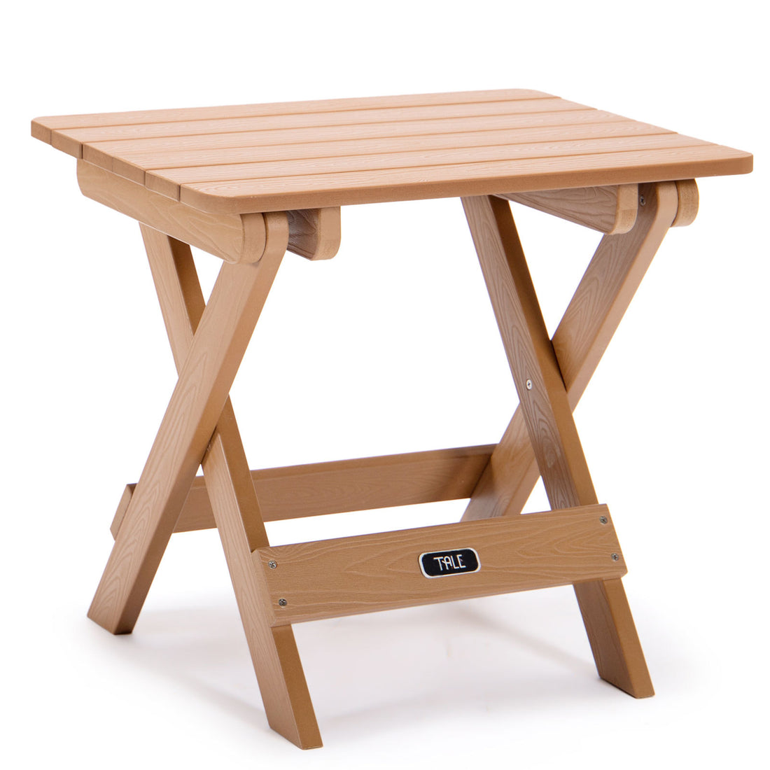 Adirondack side table, portable folding table, outdoor camping table, weatherproof table, fade-resistant table, plastic wood table, picnic table, foldable side table, garden table, beach table | Bentalia Home