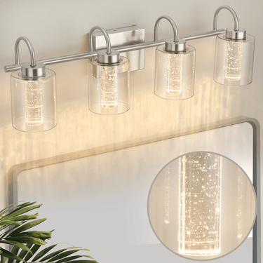 MERXENG Multicolor Waterproof LED Crystal Rod – Garden Mirror Light Accessory