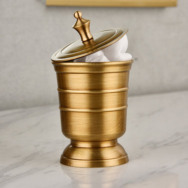 Elegant Bronze Bathroom Accessories Set – Copper Toothbrush Holder | Bentalia Home