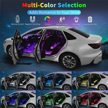 RGB Car Star Light Kit – LED Atmosphere & Disco Lights