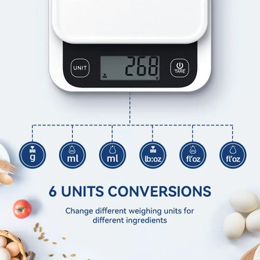 Smart Food Nutrition Kitchen Scale | Bentalia Homes