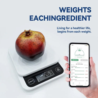 Smart Food Nutrition Kitchen Scale | Bentalia Homes